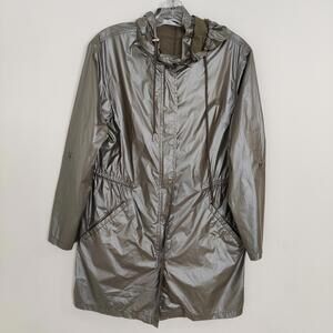 Dex Women's Rain Jacket in Green Size Small Fall Autumn Seasonal Jacket